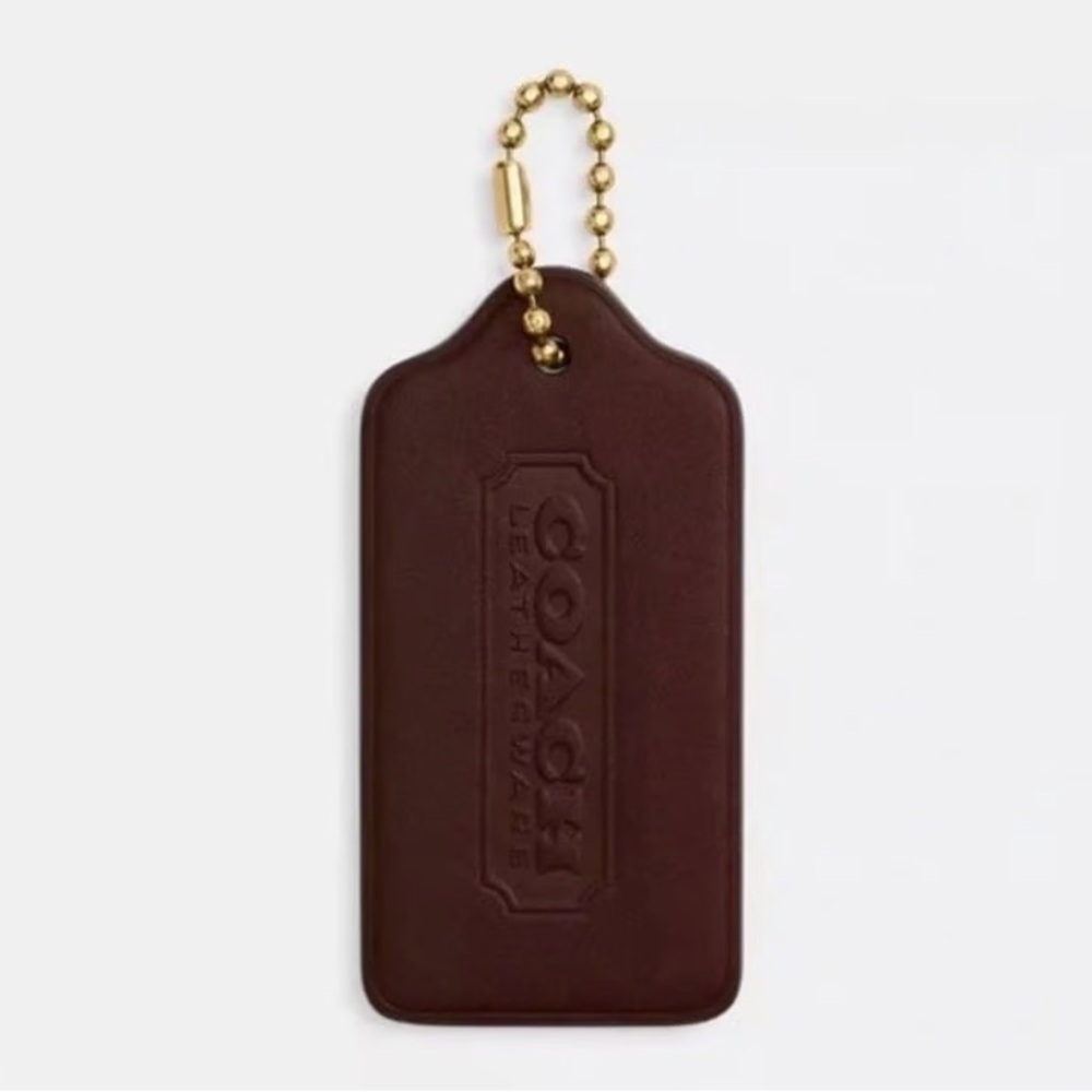 Coach XL hangtag